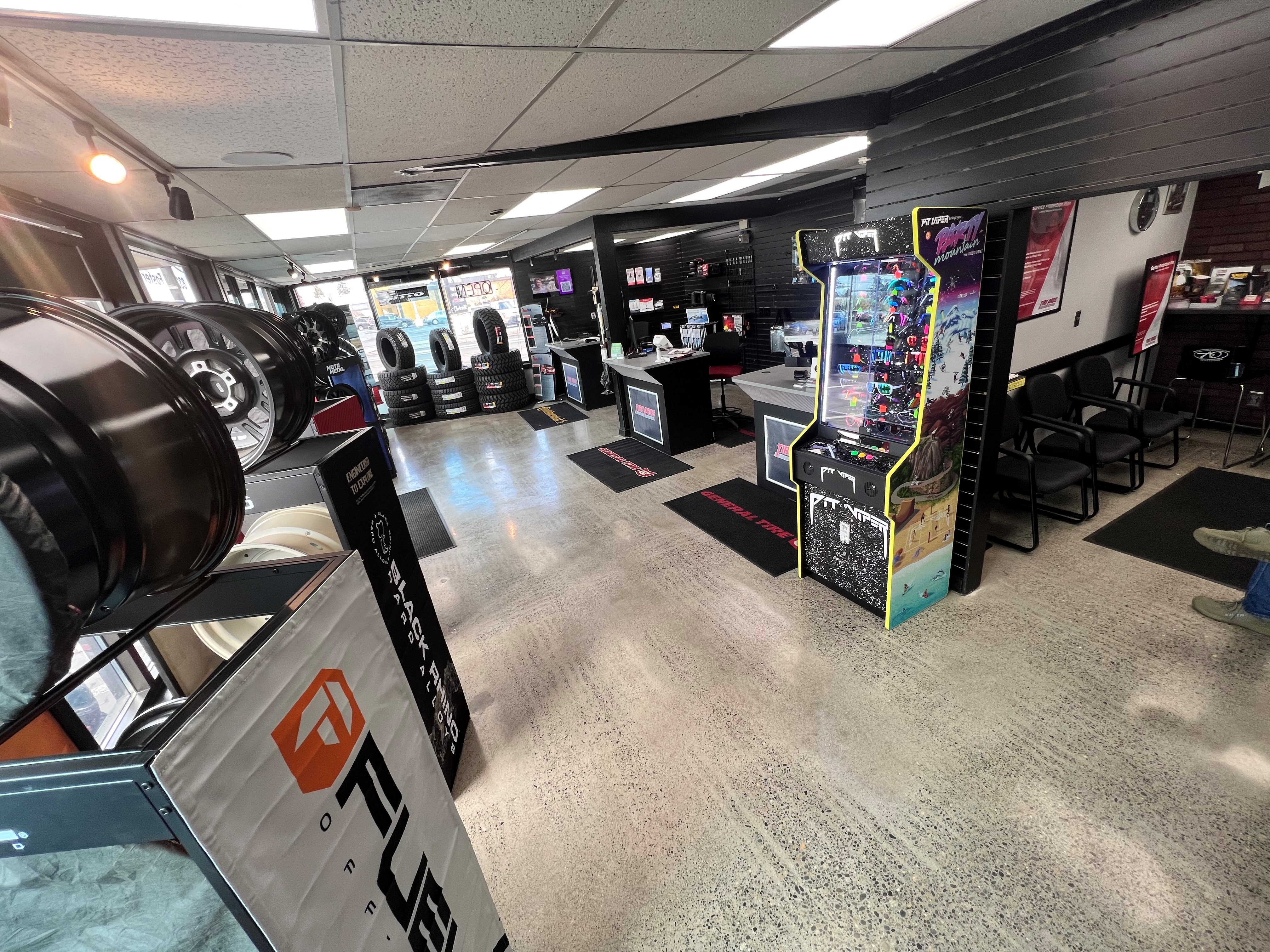 Automotive Outfitters Showroom